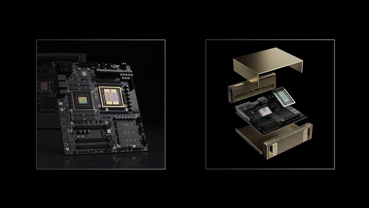 Exploded view of NVIDIA DGX Spark showing its case and internal hardware