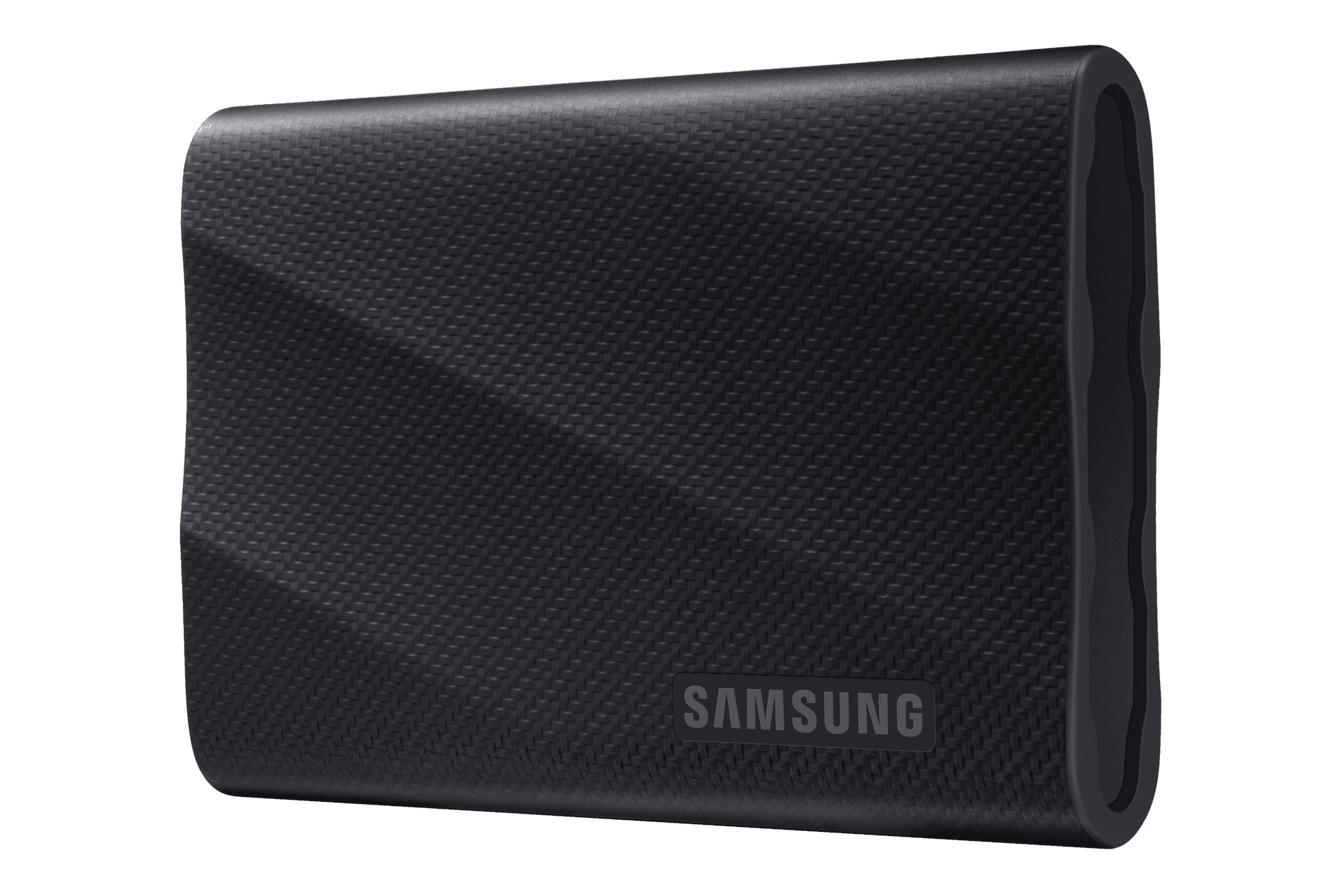 Samsung T9 portable SSD and USB cables arranged together